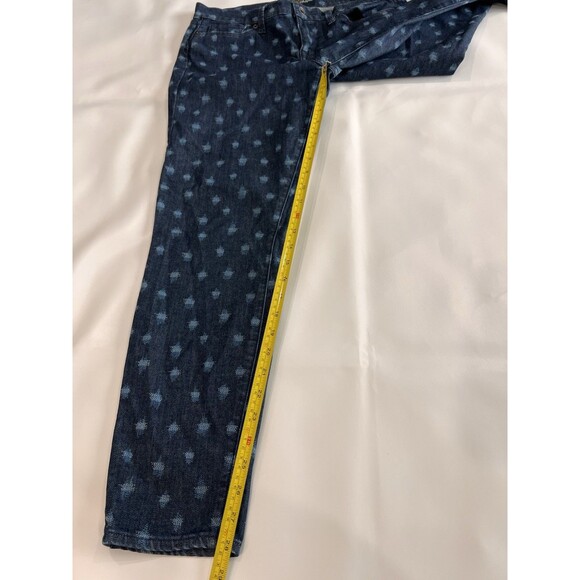 Lucky Brand Sofia Skinny All Over Print Jeans Womens Sz 12/31 A Classic Modern*a - Picture 6 of 10